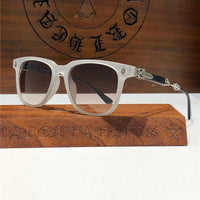 Chrome Hearts Sunglasses Frame Call Melice -Black-Gold-Silver ✨