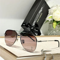 YSL Saint Laurent 11M Classic Sun Aviator Unisex Sunglasses ✨