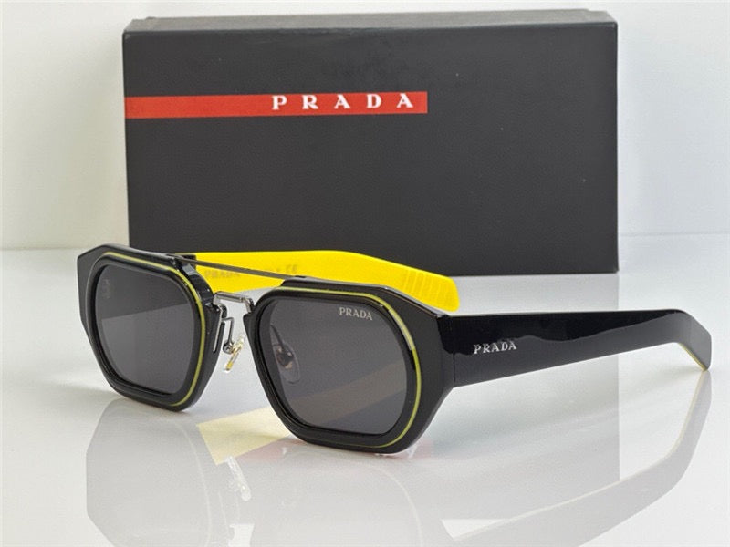 PRADA 01WS/03L5S0 Acetate Sunglasses Bold design Unisex  🟥 - buyonlinebehappy