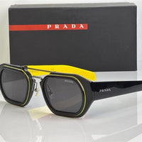 PRADA 01WS/03L5S0 Acetate Sunglasses Bold design Unisex  🟥