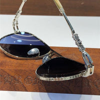 Chrome Hearts Aviator Sunglasses 60mm-4 STYLE🔱