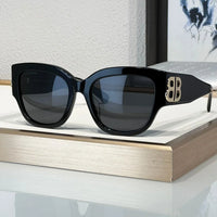 BALENCIAGA BB0323SK 003 acetate Sunglasses 🖤
