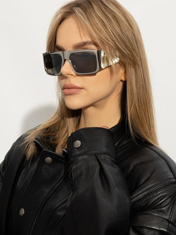 YSL 2024 SAINT LAURENT SL 635 flat-top Sunglasses $800 ✨