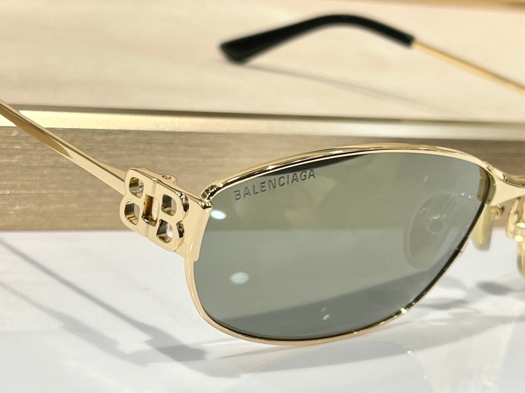 BALENCIAGA MERCURY OVAL B0336S Sunglasses 🖤 - buyonlinebehappy