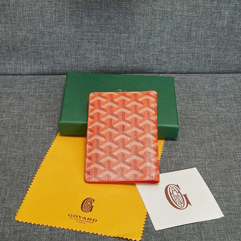 Goyard Grenelle Passport Cover In Goyardine Canvas✨ - buyonlinebehappy