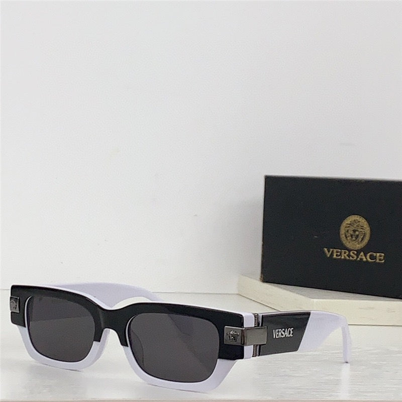 Versace VE4465 GB1/87 53-18 Rectangle Women's SUNGLASSES ✨ - buyonlinebehappy