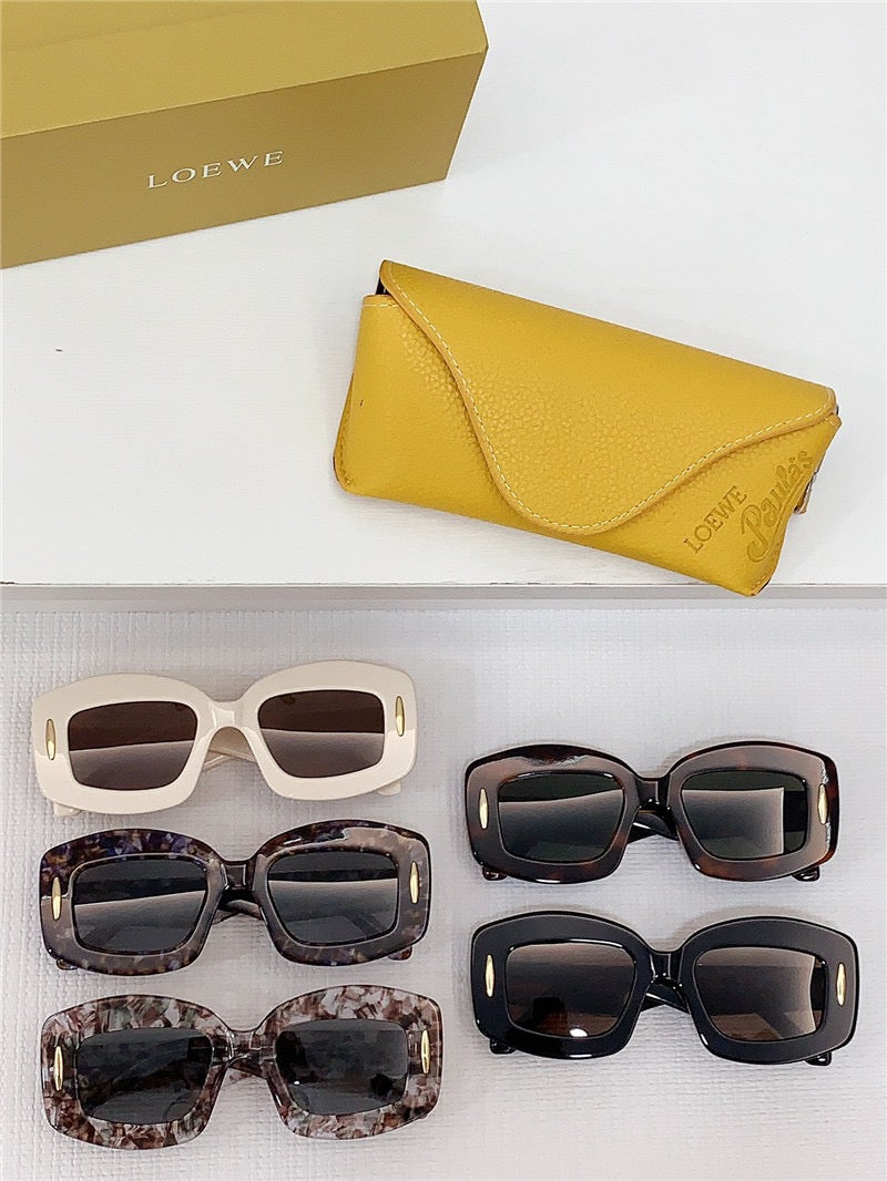 LOEWE Retro Screen Women's Acetate Sunglasses 40114I - 10 colors ✨ - buyonlinebehappy