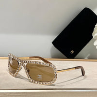 CHANEL Shield Sunglasses A71558🖤