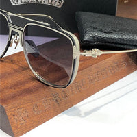 Chrome Hearts HUMPSTER metal Polarised Zeiss Lenses Sunglasses⚜️