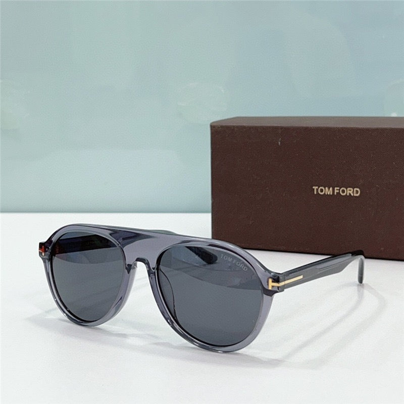 TOM FORD Pilot Horn TF1047 Private Collection Sunglasses $1100 ✨ - buyonlinebehappy