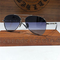 Chrome Hearts 8230 Metal-Acetate Aviator Sunglasses⚜️