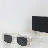 Saint Laurent Eyewear SL M130 rectangle-frame Sunglasses ✨