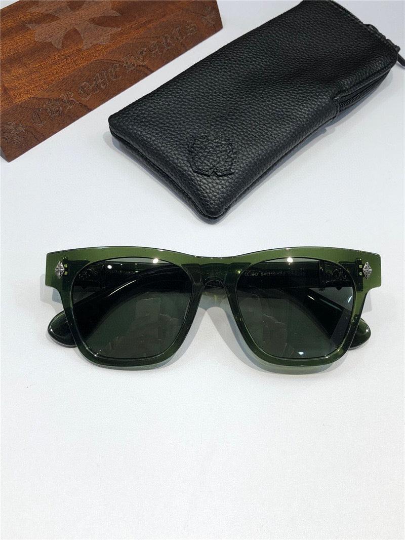 Chrome Hearts 8249 square-frame tinted sunglasses - buyonlinebehappy