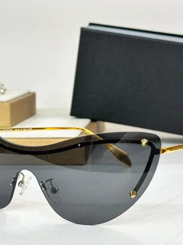 Alexander McQueen AM0413S 005 Sunglasses Women's 💀
