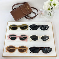 CELINE Eyewear Cat-eye tortoiseshell-acetate S264 CL 40264U Sunglasses ✨