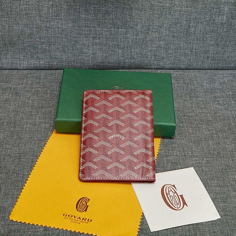 Goyard Grenelle Passport Cover In Goyardine Canvas✨ - buyonlinebehappy