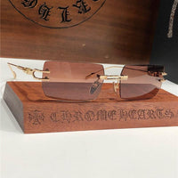 Chrome Hearts LORDIE Gold Rimless 56 15 134 Zeiss Lenses Sunglasses⚜️