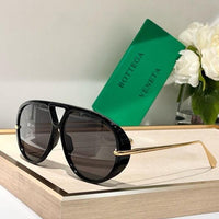 BOTTEGA VENETA  BV1273S 003 Unisex DROP AVIATOR Sunglasses✨