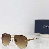 DIOR HOMME NeoDior S4U Mirrored Rectangular Sunglasses✨