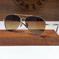 Chrome Hearts 8230 Metal-Acetate Aviator Sunglasses⚜️
