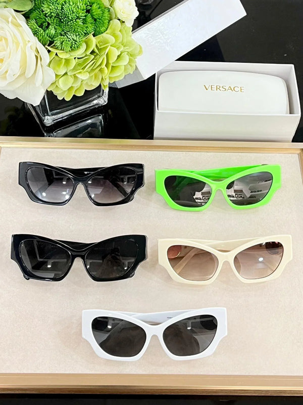 VERSACE MEDUSA RUNWAY SQUARED 9608 Sunglasses Women's✨