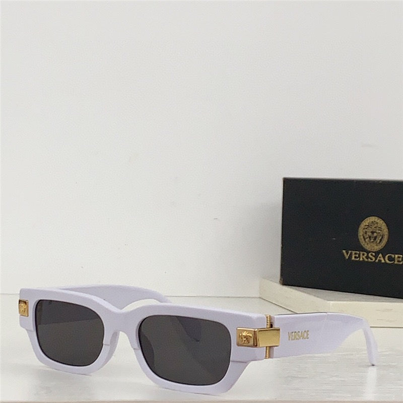 Versace VE4465 GB1/87 53-18 Rectangle Women's SUNGLASSES ✨ - buyonlinebehappy