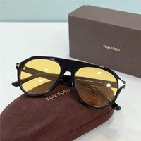 TOM FORD Pilot Horn TF1047 Private Collection Sunglasses $1100 ✨