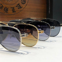 Chrome Hearts 8186 square-frame tinted sunglasses ⚜️