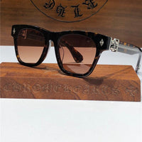 Chrome Hearts 8249 square-frame tinted sunglasses⚜️