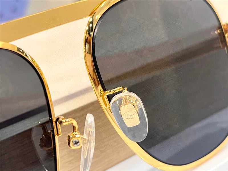 GUCCI NAVIGATOR FRAME GG1514S Aviator Sunglasses ✨ - buyonlinebehappy