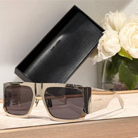 YSL 2024 SAINT LAURENT SL 635 flat-top Sunglasses $800 ✨