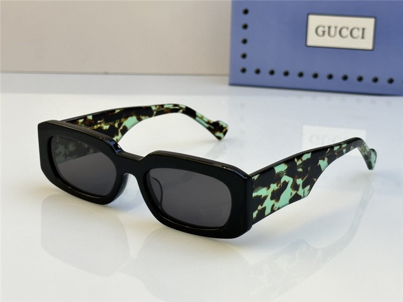 GUCCI RECTANGULAR FRAME Acetate Frame Unisex GG 1426S Sunglasses  ✨ - buyonlinebehappy