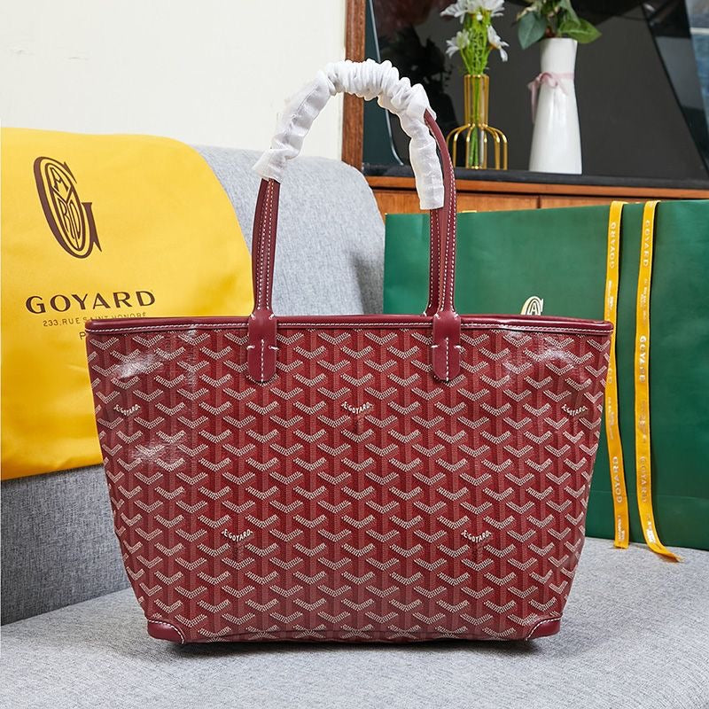 - Goyard Artois Tote In Goyardine Canvas PM-GM-11 Colors ✨ - buyonlinebehappy