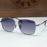 Chrome Hearts 8229 Metal-Acetate Aviator Sunglasses⚜️