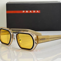 PRADA 01WS/03L5S0 Acetate Sunglasses Bold design Unisex  🟥