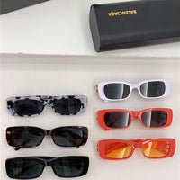 Balenciaga Eyewear Dynasty rectangle-frame sunglasses Unisex🖤