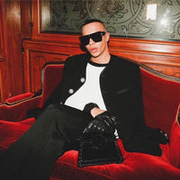 BALMAIN B-GRAND BPS-144A BLK-GLD Sunglasses  ✨