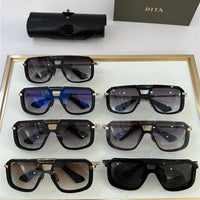 DITA MACH-8 Gold-Brown-Black Unisex  Sunglasses 🔱