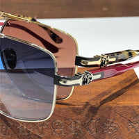 Chrome Hearts 8240 square-frame tinted sunglasses