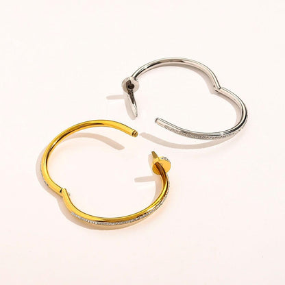 Cartier 18K Gold Plated Jewelry Juste Un Clou Bracelet yellow rose silver ✨ - buyonlinebehappy