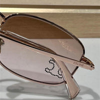 CELINE 2024 ovals Triomphe metal 40284 Sunglasses ✨