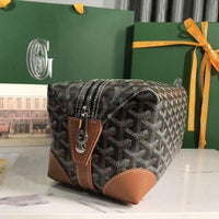 Goyard Bowling 25 Toiletry Bag In Goyardine Canvas✨