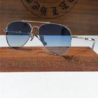 Chrome Hearts 8230 Metal-Acetate Aviator Sunglasses⚜️