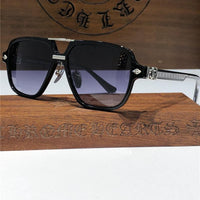 Chrome Hearts Sunglasses 8193 Black-Clear-Silver ✨