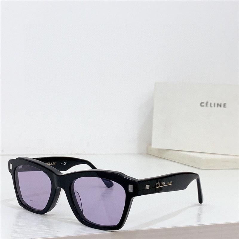 CELINE Rectangular Cat Eye Sunglasses CL40058I Women's Acetate ✨ - buyonlinebehappy