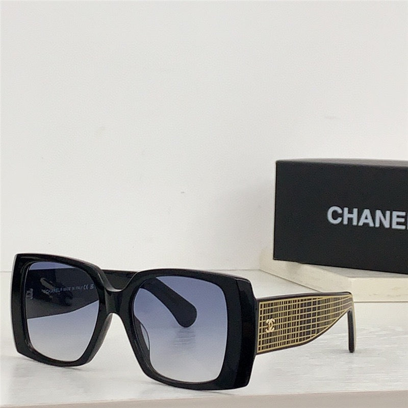 CHANEL 9127 Square Acetate Women's Sunglasses 🖤 - buyonlinebehappy