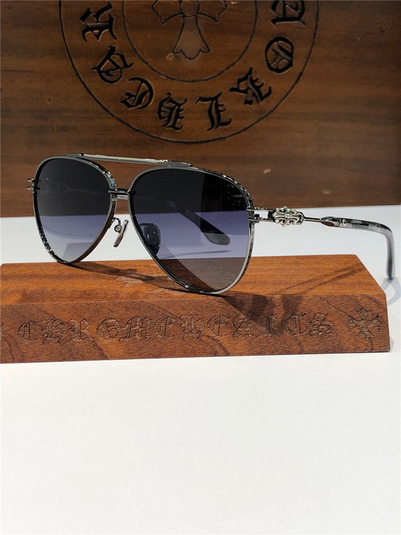 Chrome Hearts 8186 square-frame tinted sunglasses ⚜️ - buyonlinebehappy