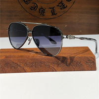 Chrome Hearts 8186 square-frame tinted sunglasses ⚜️