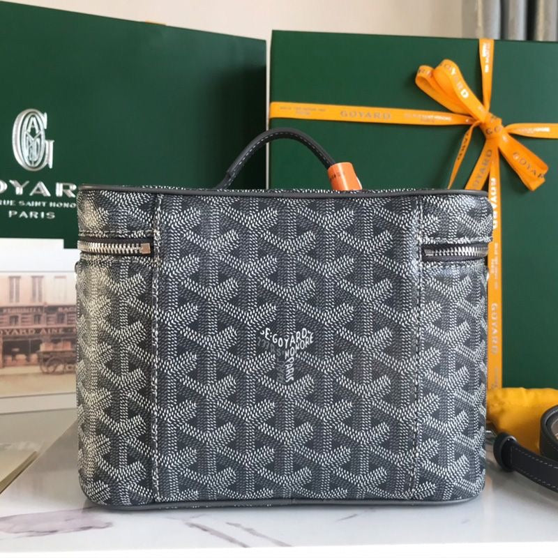 Goyard Muse Vanity Case In Goyardine Canvas 11 colors ✨ - buyonlinebehappy