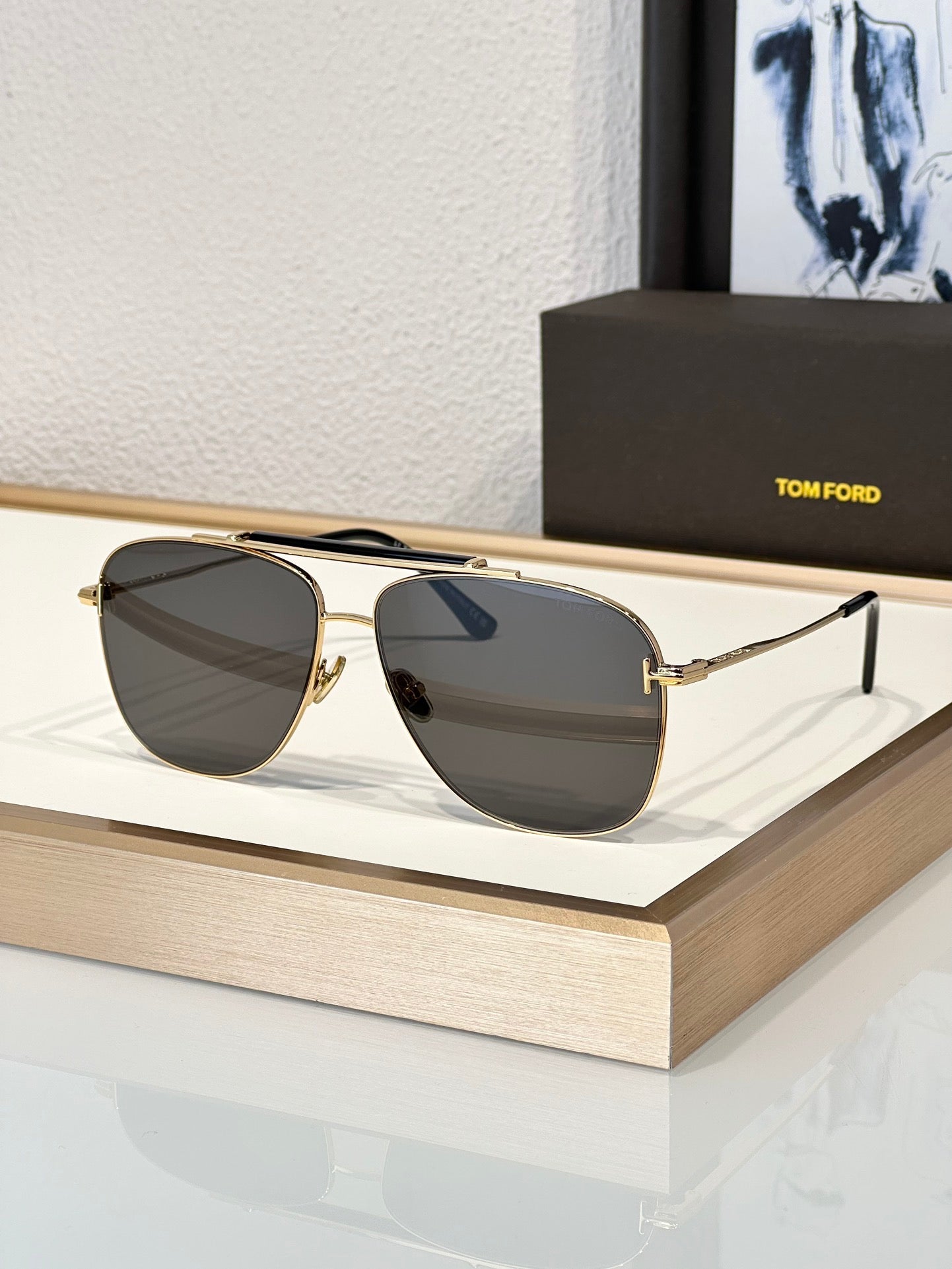 TOM FORD FT 1017 JADEN - 28N SHINY ROSE GOLD | SUNGLASSES 🔱 - buyonlinebehappy